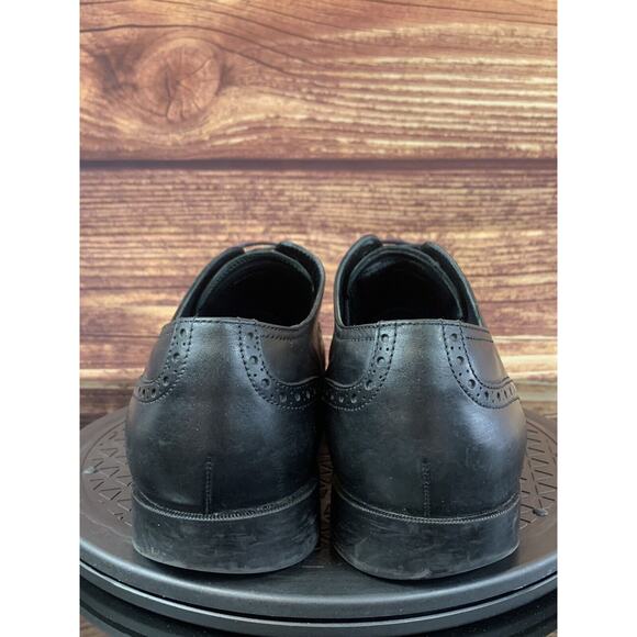 Cole Haan Grand.OS Men’s Jefferson Cap Toe Oxford Black Leather C23789 Size 10.5 - Picture 2 of 9
